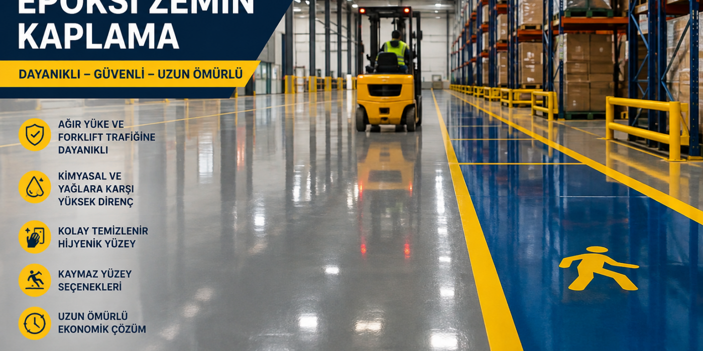 Endüstriyel ve dekoratif zemin çözümleri