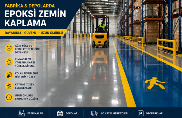 Endüstriyel ve dekoratif zemin çözümleri